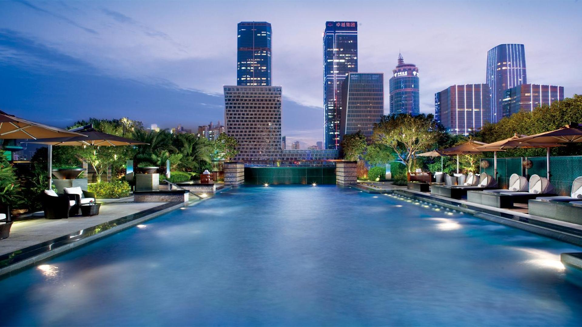 Hotel The Ritz-Carlton, Shenzhen Exterior foto