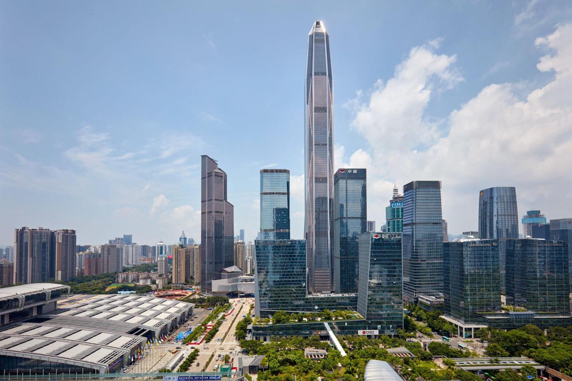 Hotel The Ritz-Carlton, Shenzhen Exterior foto