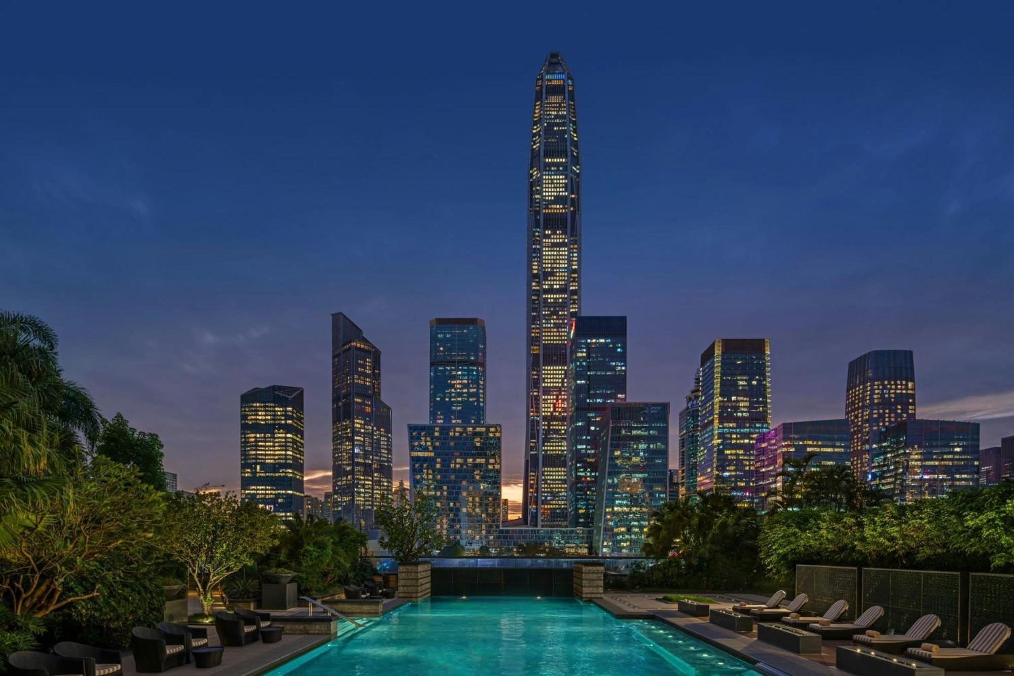 Hotel The Ritz-Carlton, Shenzhen Exterior foto